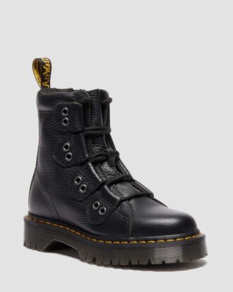 1460 Bex Lace-to-Toe Yumuşak Deri Botlar