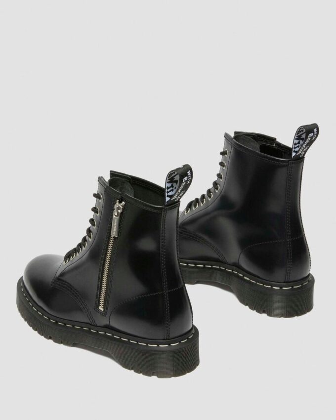 1460 Bex Smooth Leather Bağcıklı ve Fermuarlı Botlar 1460 Bex Smooth Leather Bağcıklı ve Fermuarlı Botlar