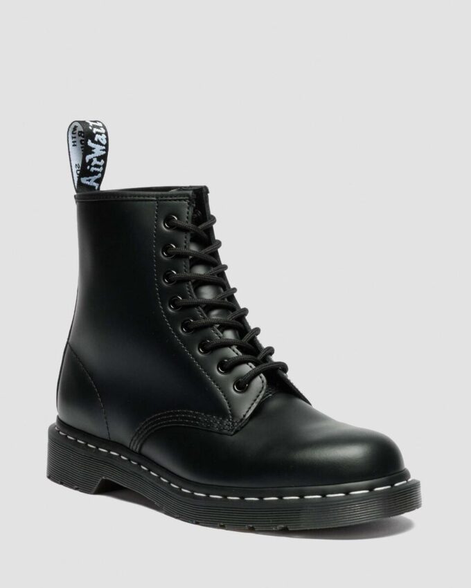 1460 Beyaz Dikişli Smooth Leather Bağcıklı Botlar 1460 Beyaz Dikişli Smooth Leather Bağcıklı Botlar