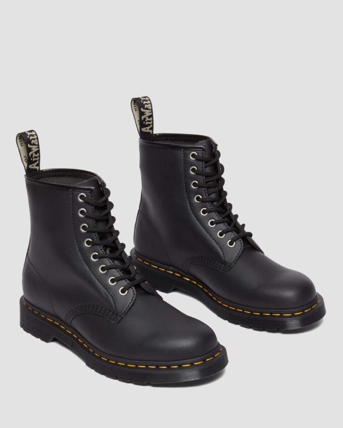 1460 GENIX Nappa Leather Geri Dönüştürülmüş Deri Bağcıklı Botlar 1460 GENIX Nappa Leather Geri Dönüştürülmüş Deri Bağcıklı Botlar