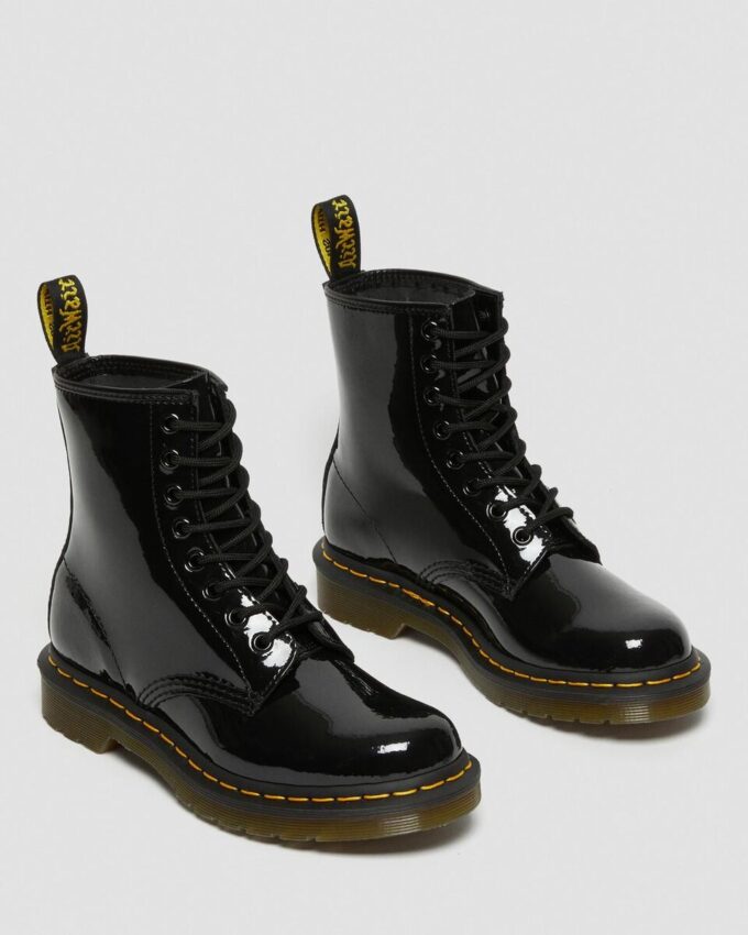 1460 Kadın Patent Leather Bağcıklı Botlar 1460 Kadın Patent Leather Bağcıklı Botlar