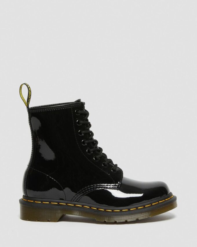 1460 Kadın Patent Leather Bağcıklı Botlar 1460 Kadın Patent Leather Bağcıklı Botlar