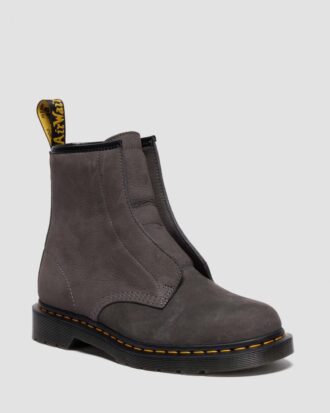 1460 LACELESS Nubuk Slip On Botlar 1460 LACELESS Nubuk Slip On Botlar
