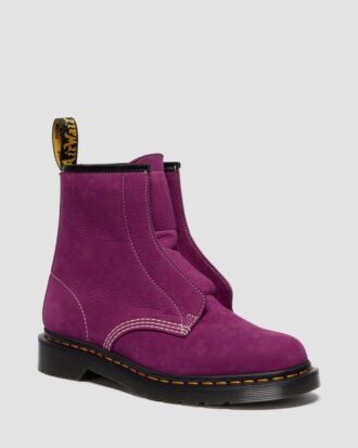 1460 LACELESS Nubuk Slip On Botlar 1460 LACELESS Nubuk Slip On Botlar