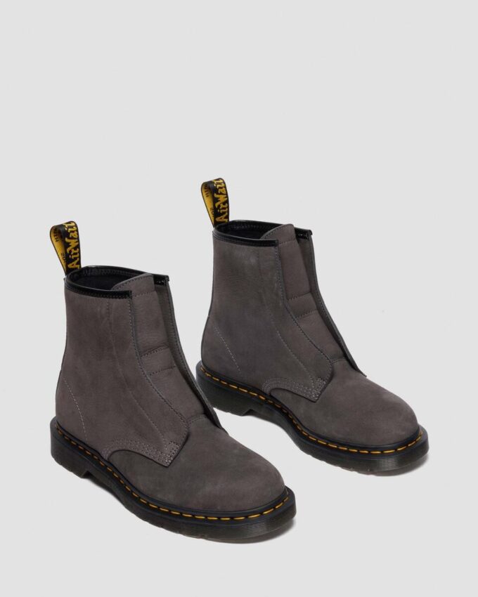 1460 LACELESS Nubuk Slip On Botlar 1460 LACELESS Nubuk Slip On Botlar