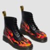 1460 Pascal FLAME Arcadia Rub Off Deri Botlar