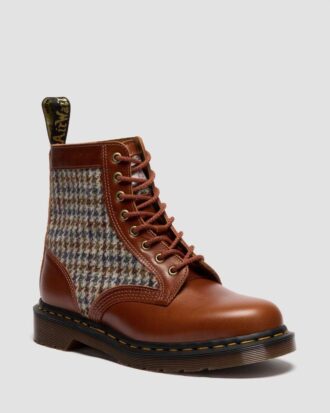 1460 Pascal İngiltere’de üretilmiştir Harris Tweed ve Deri Botlar