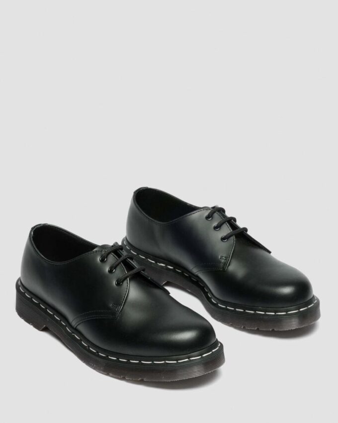 1461 Beyaz Dikişli Smooth Leather Bağcıklı Ayakkabı 1461 Beyaz Dikişli Smooth Leather Bağcıklı Ayakkabı