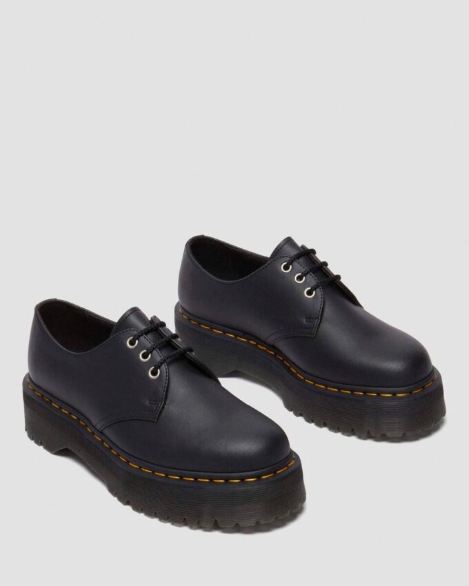 1461 Genix Nappa Leather Geri Dönüştürülmüş Platform Oxford Ayakkabı 1461 Genix Nappa Leather Geri Dönüştürülmüş Platform Oxford Ayakkabı