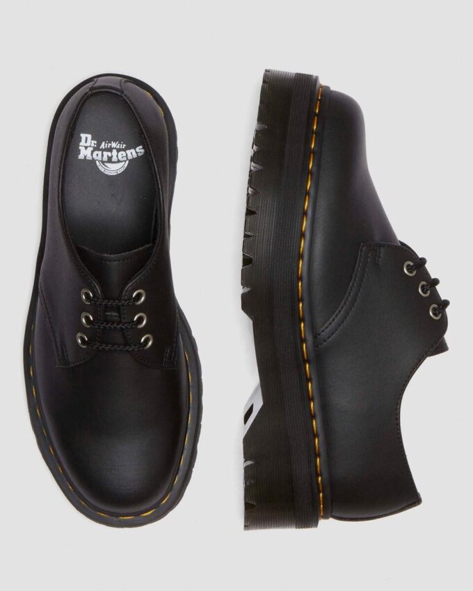 1461 Genix Nappa Leather Geri Dönüştürülmüş Platform Oxford Ayakkabı 1461 Genix Nappa Leather Geri Dönüştürülmüş Platform Oxford Ayakkabı