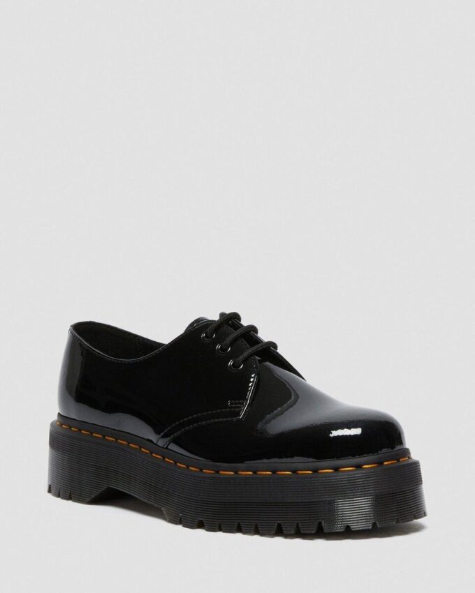 1461 Patent Leather Platform Oxford Ayakkabı 1461 Patent Leather Platform Oxford Ayakkabı