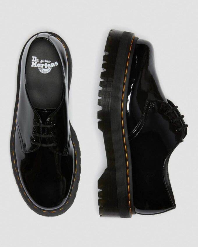 1461 Patent Leather Platform Oxford Ayakkabı 1461 Patent Leather Platform Oxford Ayakkabı