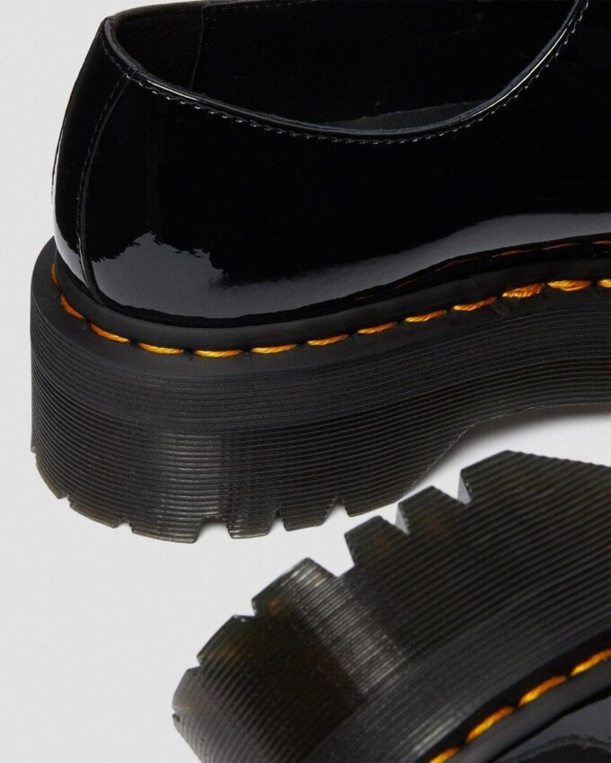 1461 Patent Leather Platform Oxford Ayakkabı 1461 Patent Leather Platform Oxford Ayakkabı