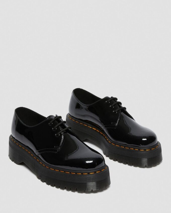 1461 Patent Leather Platform Oxford Ayakkabı 1461 Patent Leather Platform Oxford Ayakkabı