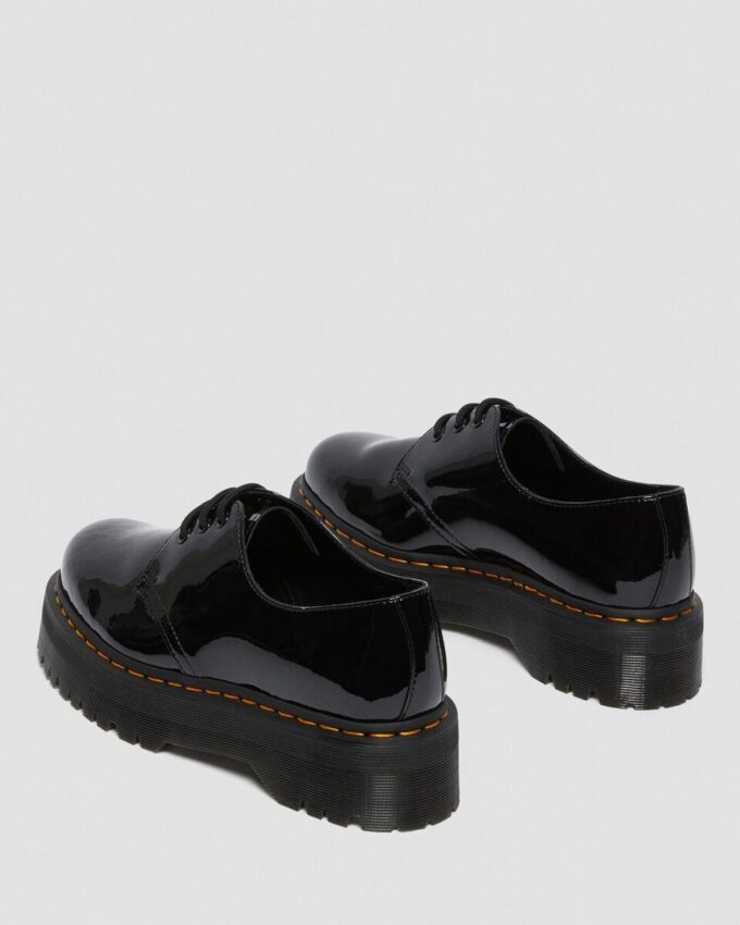 1461 Patent Leather Platform Oxford Ayakkabı 1461 Patent Leather Platform Oxford Ayakkabı