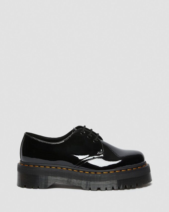 1461 Patent Leather Platform Oxford Ayakkabı 1461 Patent Leather Platform Oxford Ayakkabı