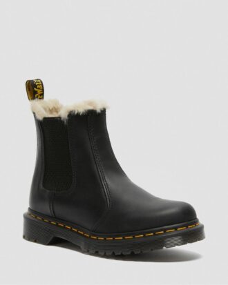 2976 Kadın Kadın Suni Kürk Astarlı Chelsea Boot