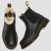 2976 Kadın Kadın Suni Kürk Astarlı Chelsea Boot 2976 Kadın Kadın Suni Kürk Astarlı Chelsea Boot