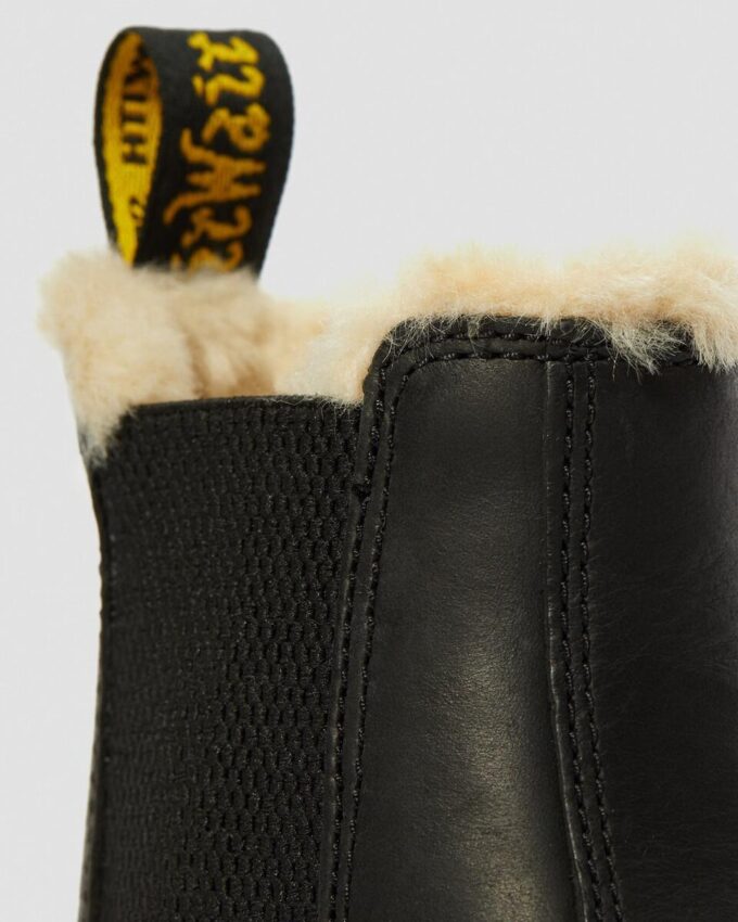 2976 Kadın Kadın Suni Kürk Astarlı Chelsea Boot 2976 Kadın Kadın Suni Kürk Astarlı Chelsea Boot