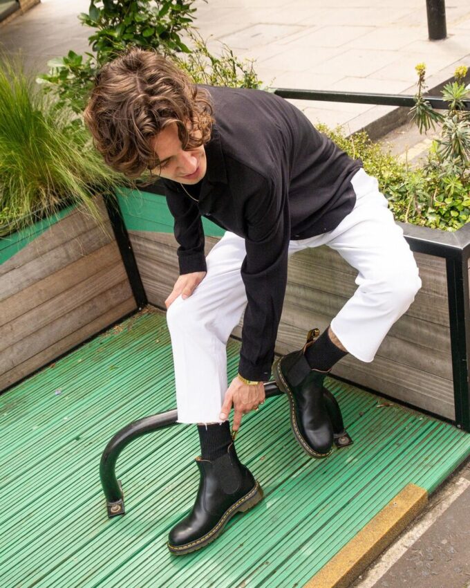 2976 Sarı Dikişli Smooth Leather Chelsea Boot 2976 Sarı Dikişli Smooth Leather Chelsea Boot