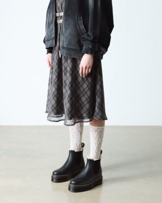 2976 Suni Kürk Astarlı Platform Chelsea Boot