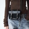7 inç Satchel Çivili Kiev Deri Çapraz Çanta 7 inç Satchel Çivili Kiev Deri Çapraz Çanta