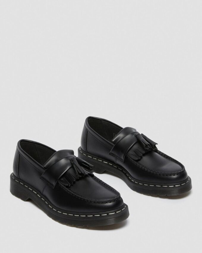 Adrian Beyaz Dikişli Smooth Leather Loaferlar Adrian Beyaz Dikişli Smooth Leather Loaferlar
