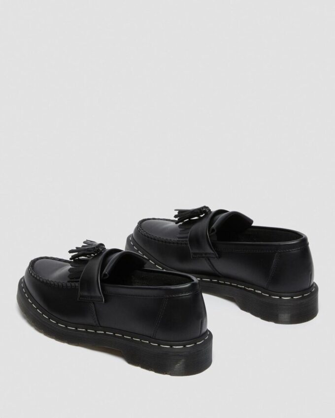 Adrian Beyaz Dikişli Smooth Leather Loaferlar Adrian Beyaz Dikişli Smooth Leather Loaferlar