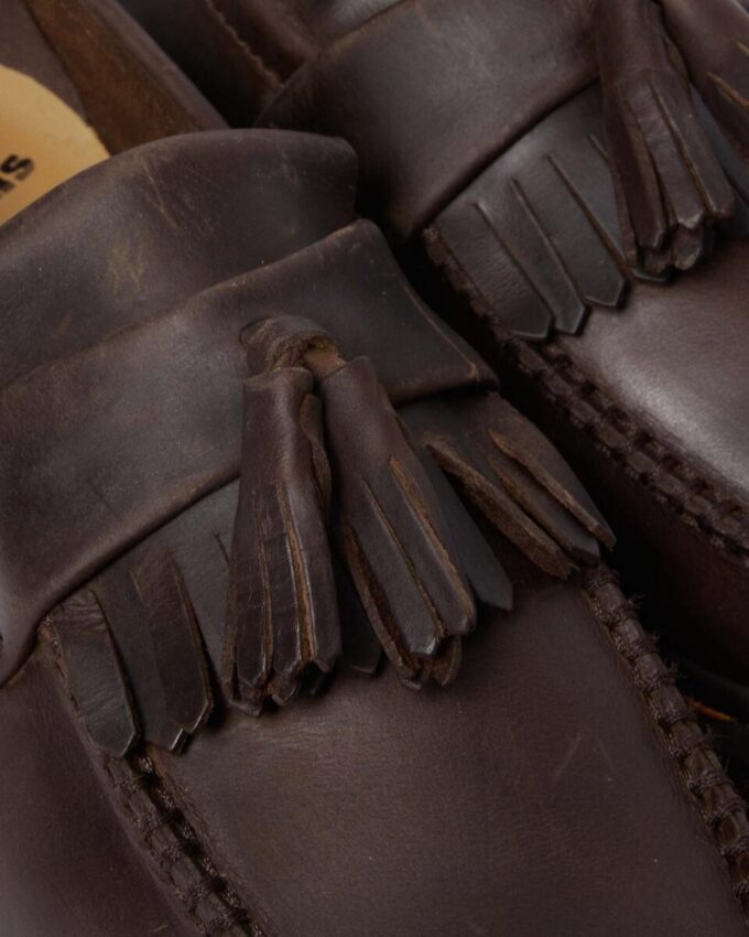 Adrian Crazy Horse Deri Püsküllü Loaferlar Adrian Crazy Horse Deri Püsküllü Loaferlar