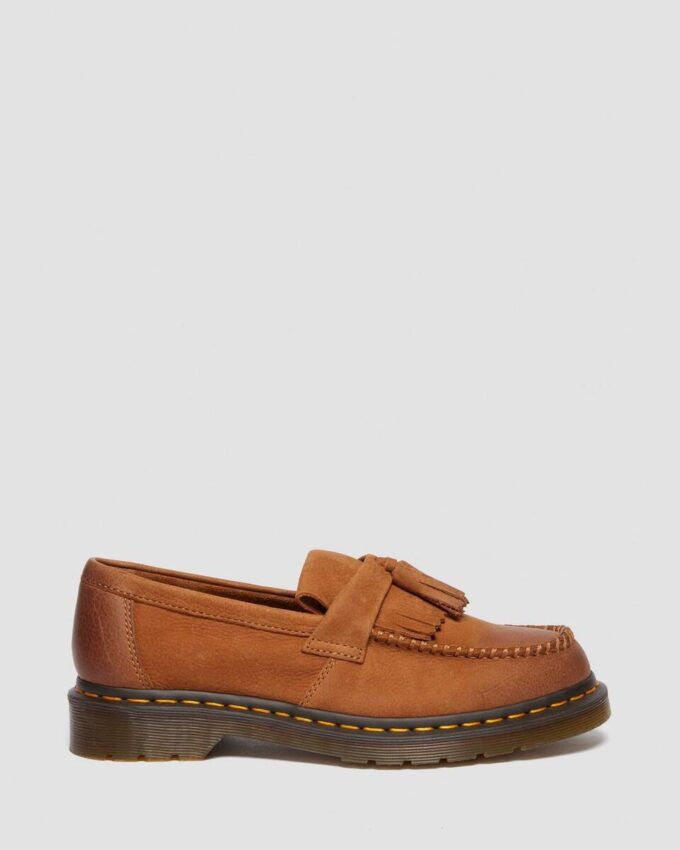 Adrian Nubuk Deri Püsküllü Loaferlar Adrian Nubuk Deri Püsküllü Loaferlar