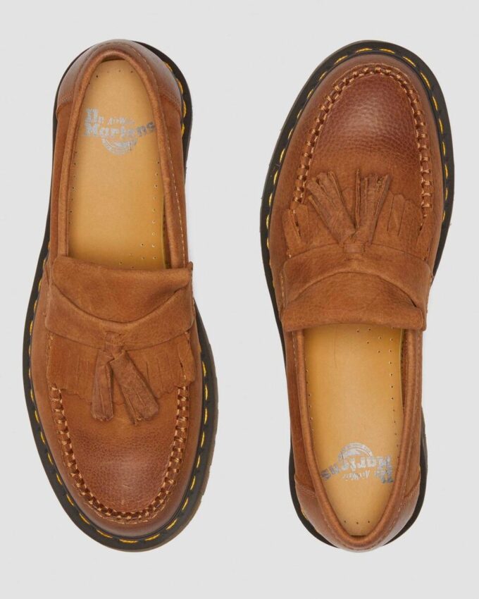 Adrian Nubuk Deri Püsküllü Loaferlar Adrian Nubuk Deri Püsküllü Loaferlar