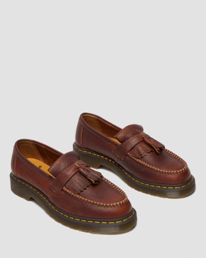 Adrian Sarı Dikişli Ambassador Leather Loafer Adrian Sarı Dikişli Ambassador Leather Loafer