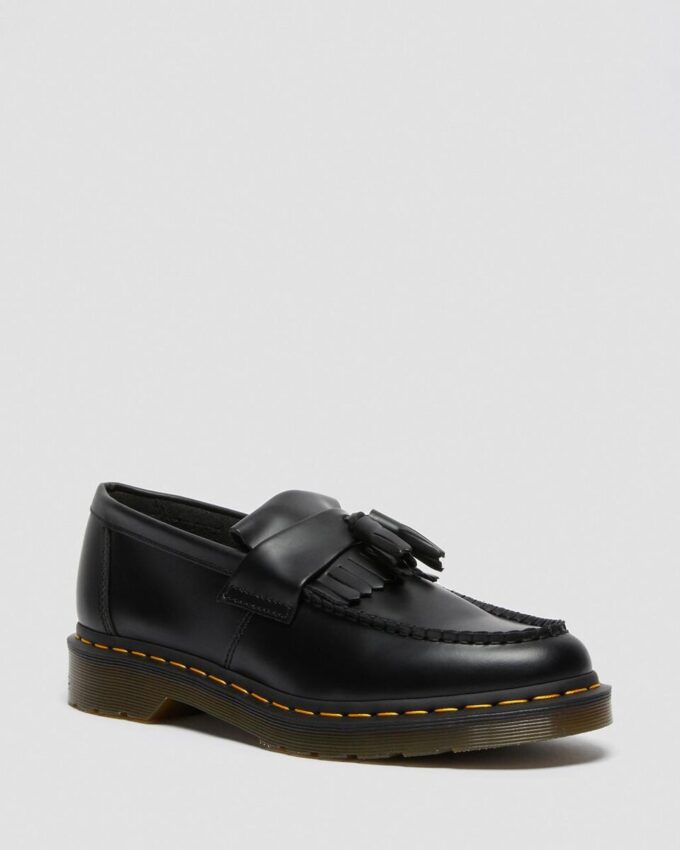 Adrian Sarı Dikişli Deri Püsküllü Loafer Adrian Sarı Dikişli Deri Püsküllü Loafer