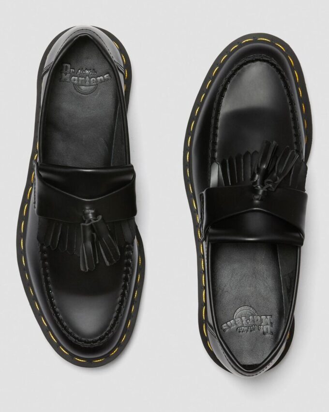 Adrian Sarı Dikişli Deri Püsküllü Loafer Adrian Sarı Dikişli Deri Püsküllü Loafer