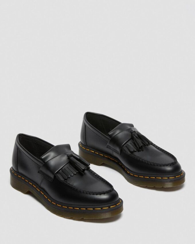 Adrian Sarı Dikişli Deri Püsküllü Loafer Adrian Sarı Dikişli Deri Püsküllü Loafer