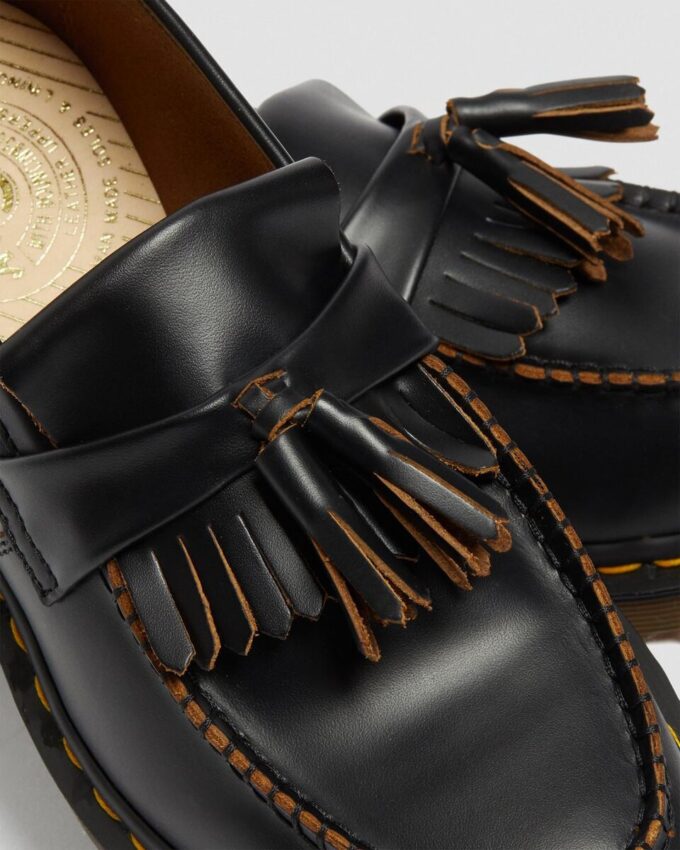 Adrian Vintage Made In England Quilon Deri Püsküllü Loafer Adrian Vintage Made In England Quilon Deri Püsküllü Loafer