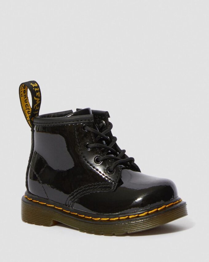 Bebek 1460 Patent Leather Bağcıklı Botlar Bebek 1460 Patent Leather Bağcıklı Botlar