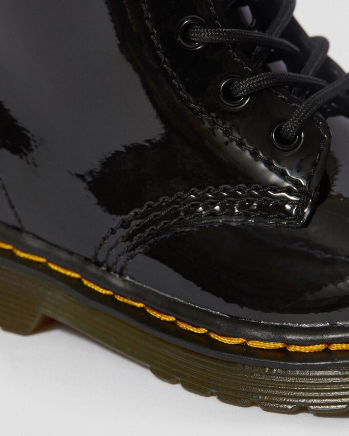 Bebek 1460 Patent Leather Bağcıklı Botlar Bebek 1460 Patent Leather Bağcıklı Botlar