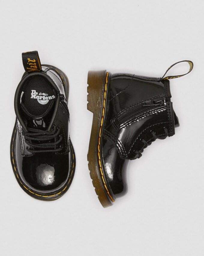 Bebek 1460 Patent Leather Bağcıklı Botlar Bebek 1460 Patent Leather Bağcıklı Botlar