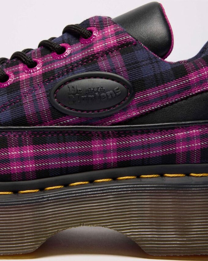 BUZZ 5-EYE Tartan & Deri Bağcıklı Ayakkabı BUZZ 5-EYE Tartan & Deri Bağcıklı Ayakkabı