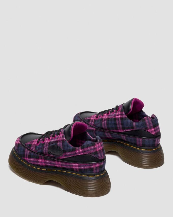 BUZZ 5-EYE Tartan & Deri Bağcıklı Ayakkabı BUZZ 5-EYE Tartan & Deri Bağcıklı Ayakkabı