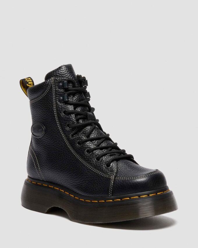 BUZZ 8-EYE Frezelenmiş Nappa Leather Botlar BUZZ 8-EYE Frezelenmiş Nappa Leather Botlar