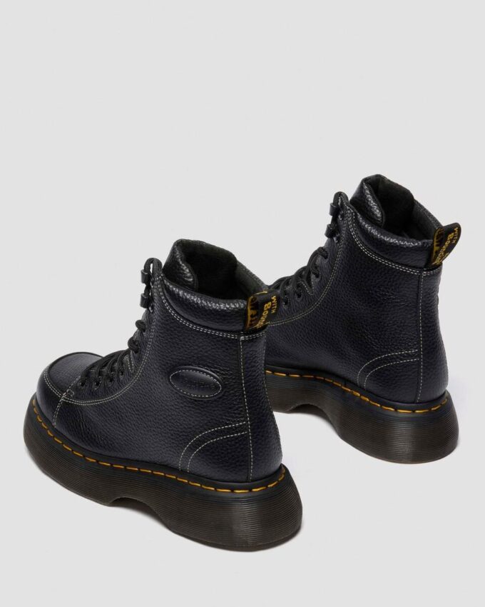 BUZZ 8-EYE Frezelenmiş Nappa Leather Botlar BUZZ 8-EYE Frezelenmiş Nappa Leather Botlar