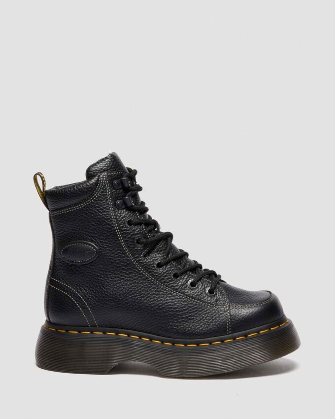 BUZZ 8-EYE Frezelenmiş Nappa Leather Botlar BUZZ 8-EYE Frezelenmiş Nappa Leather Botlar
