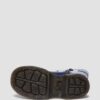 BUZZ HI Uzun Distressed Patent Leather Botlar BUZZ HI Uzun Distressed Patent Leather Botlar