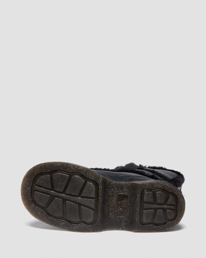 Buzz Lace Up Suni Kürk Astarlı Milled Nappa Leather Bağcıklı Botlar