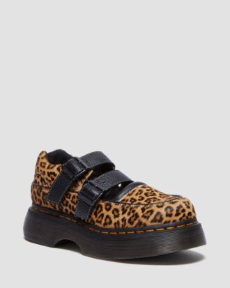 Buzz Leopard Mary Jane Ayakkabı