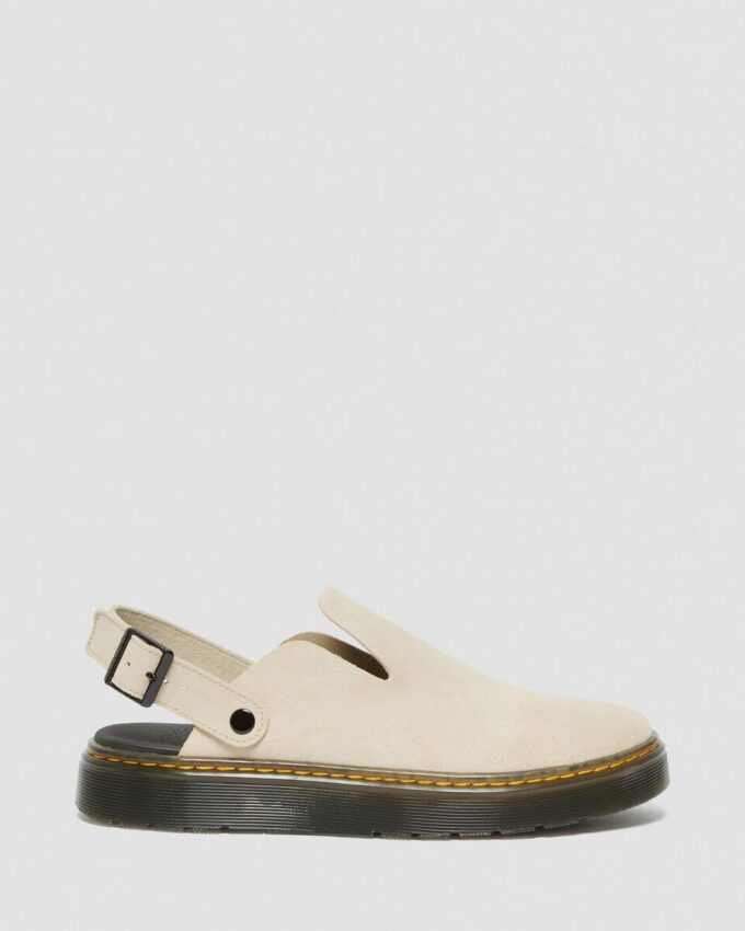 CARLSON Süet Casual Slingback Mules CARLSON Süet Casual Slingback Mules