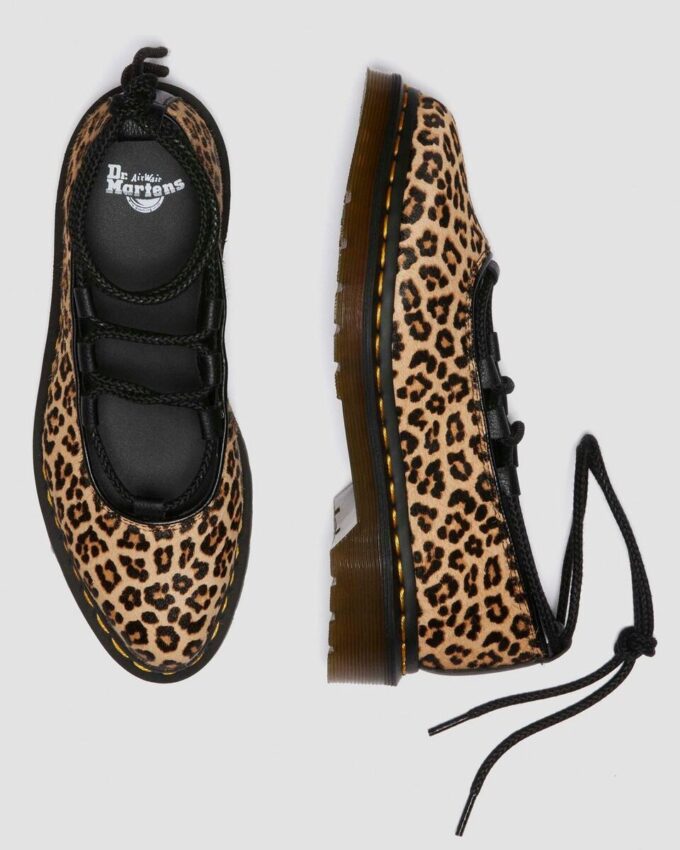 Elphie II Leopar Balerin Ayakkabıları Elphie II Leopar Balerin Ayakkabıları