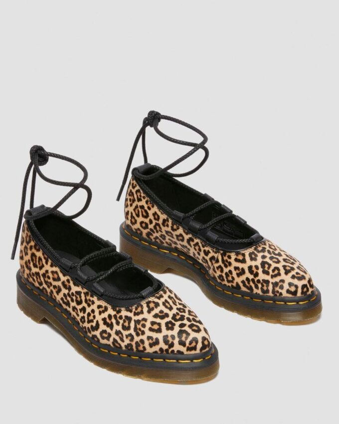 Elphie II Leopar Balerin Ayakkabıları Elphie II Leopar Balerin Ayakkabıları